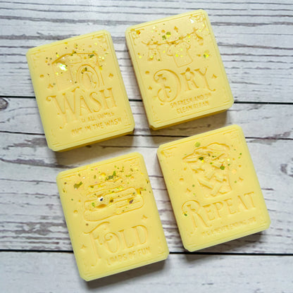 "Wash, Dry, Fold Repeat" Laundry Wax Melts