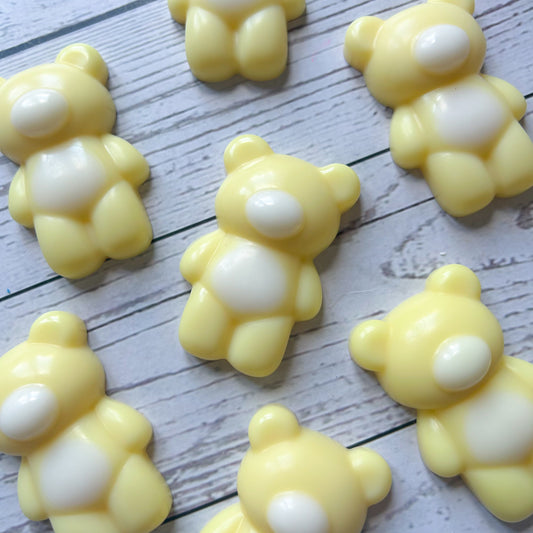 'Marshmallow & Lemon Buttercream' Wax Melt Baby Bear