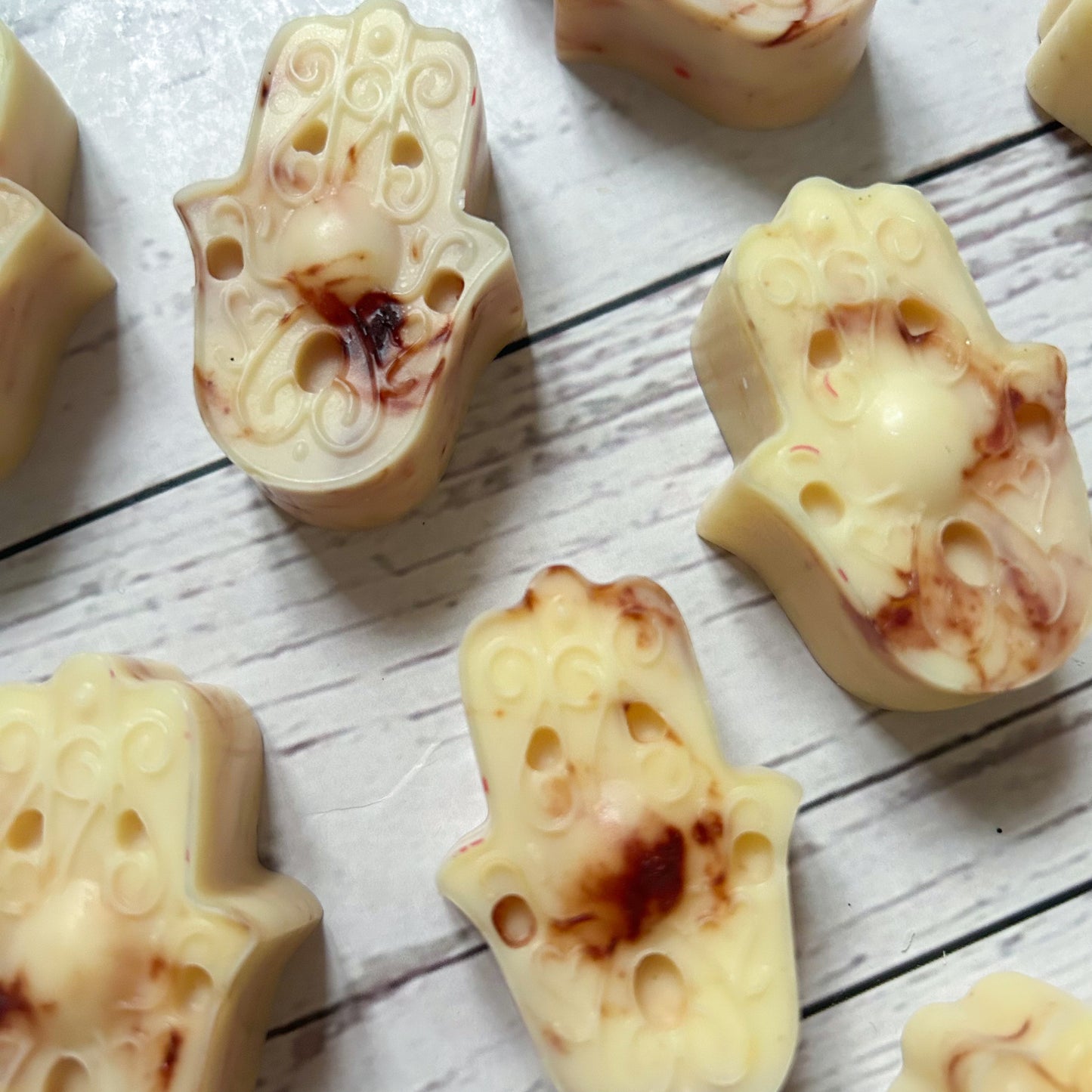 'Banoffee Pie' Wax Melt Hamsa Hands