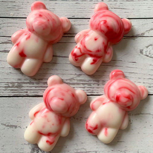 'Strawberry & Lily' Wax Melt Baby Bear